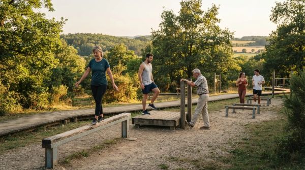 Aménager un parcours de santé extérieur pour allier sport et bien-être
